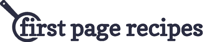 FirstPageRecipes.com Logo